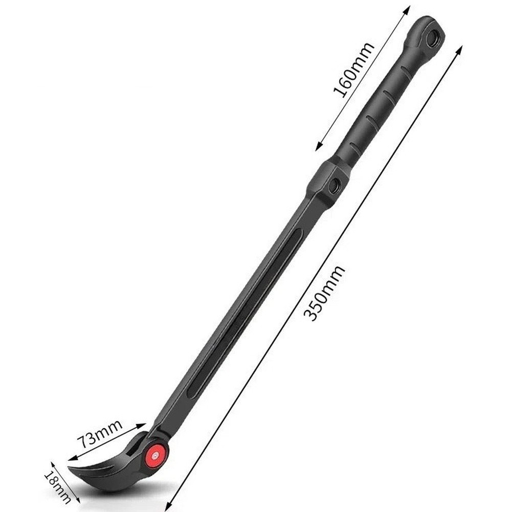 Workshop Joinery Tools - Steel Ratchet Pry Bar for Woodworking