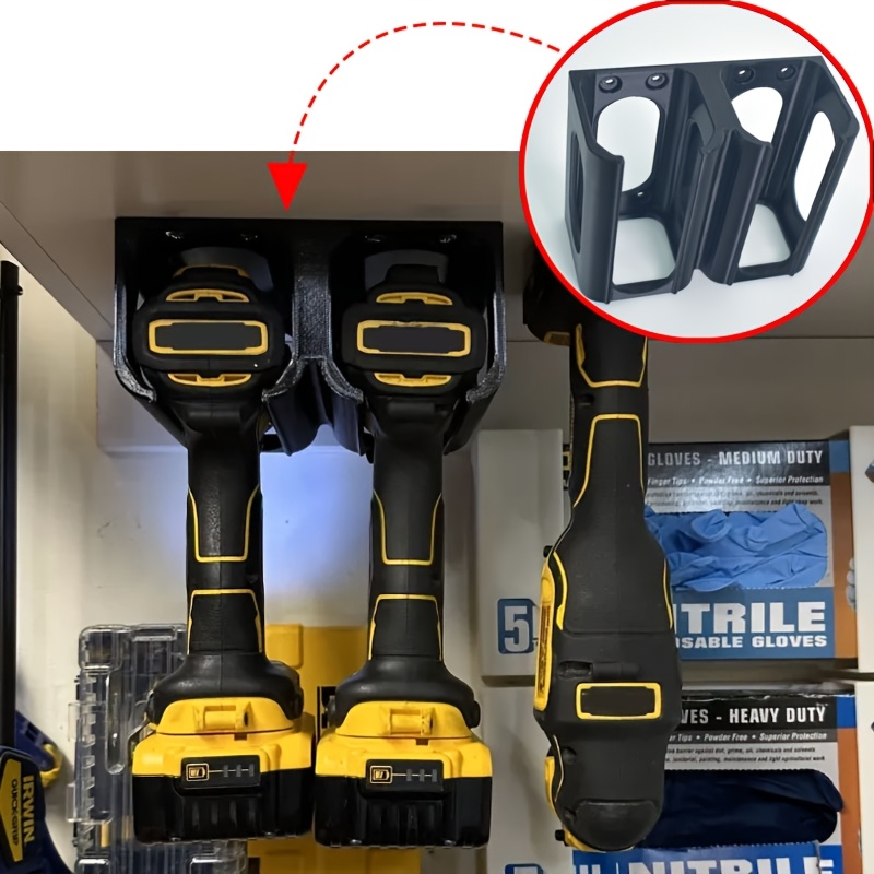 Tools For Home Workshop - Tool Storage Rack Wall-Mounted Power Tool