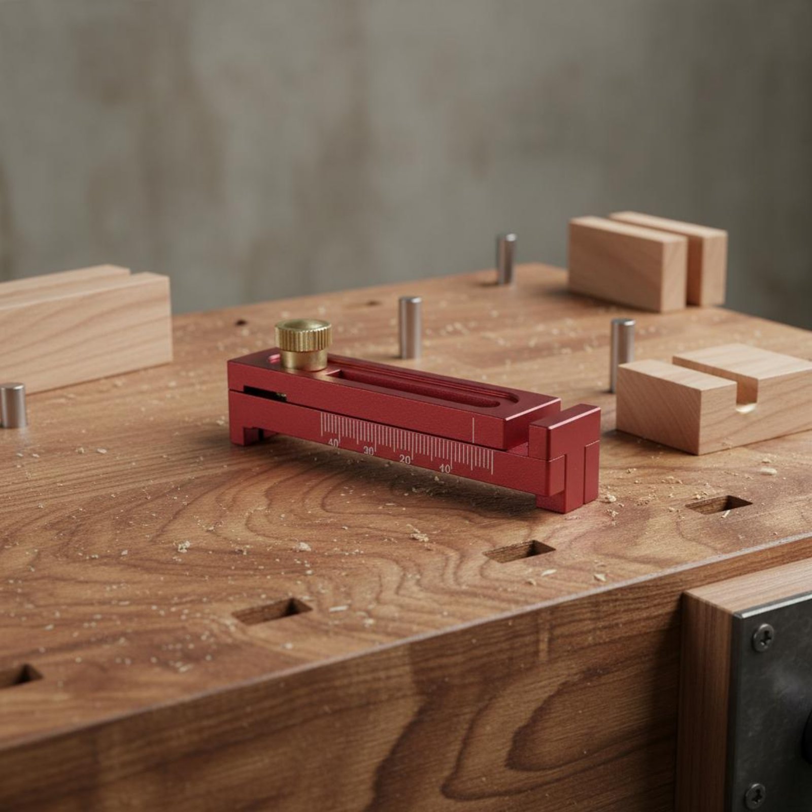 Workshop Use Tools - Saw Kerf Gauge Compact Saw Seam