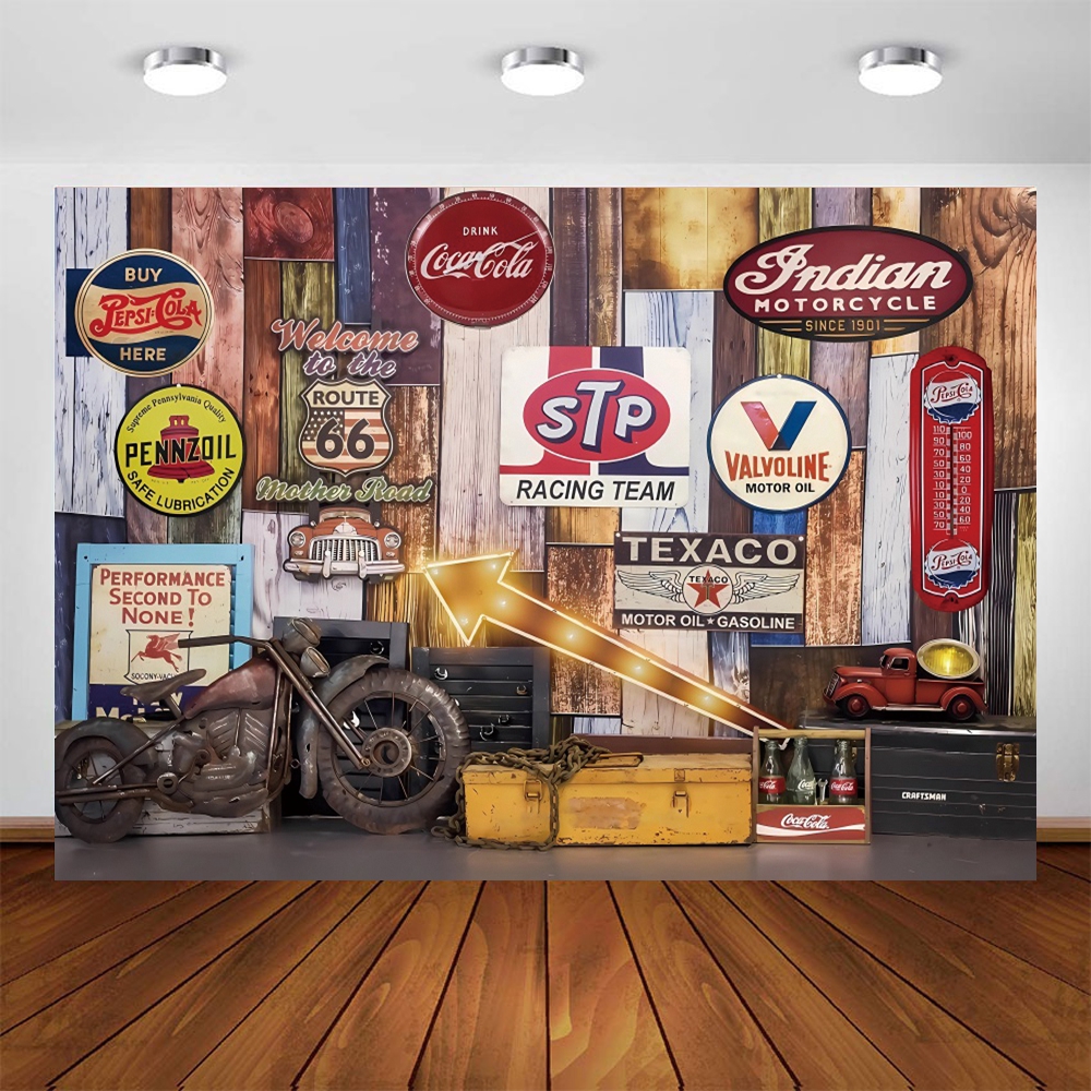 Retro Motorcycle Car Repairs G - Workshop Tools Photos recensione e prezzo