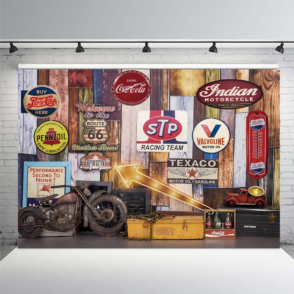 Retro Motorcycle Car Repairs G - Workshop Tools Photos recensione e prezzo