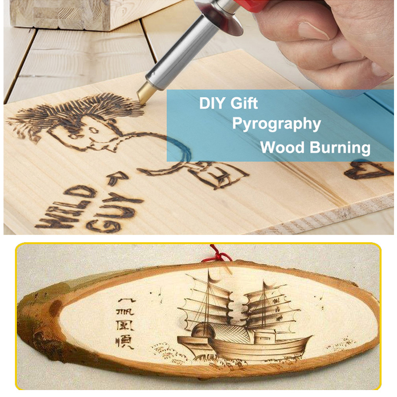 23Pcs Pyrography Tips, Wood Bu - Workshop Tools For Carpentry recensione e prezzo
