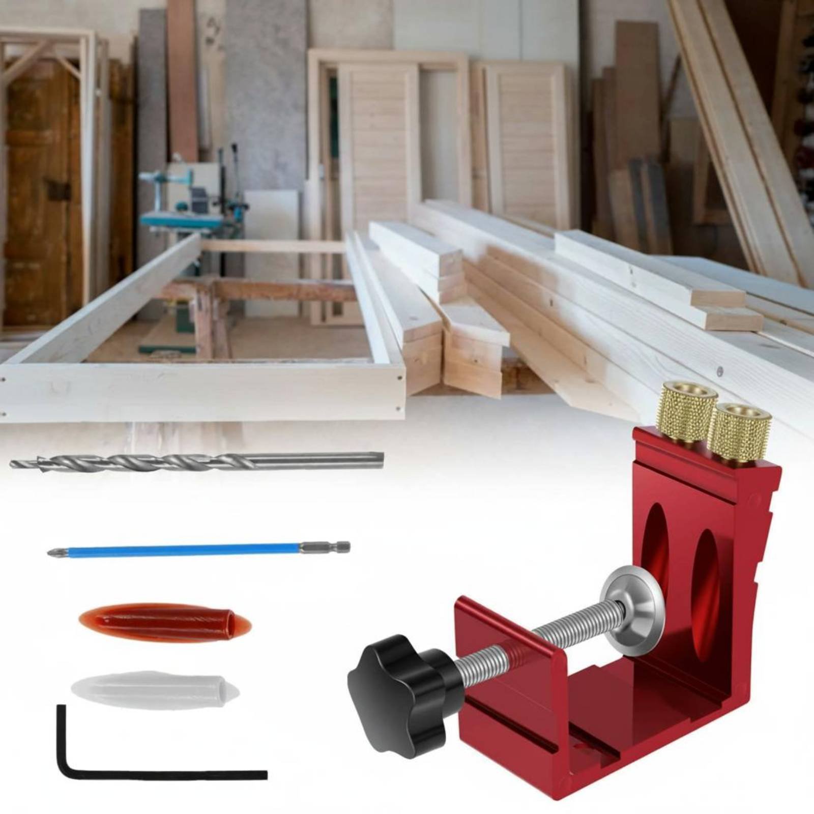 15 Degree Angle Drilling Guide - Workshop Joinery Tools recensione e prezzo