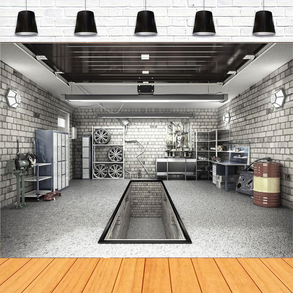 Garage Photography Backdrop Ca - Workshop Tools Photos recensione e prezzo