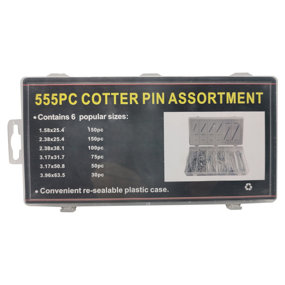 555 Piece R Clip Cotter Pin Co - Workshop Tools Needed recensione e prezzo