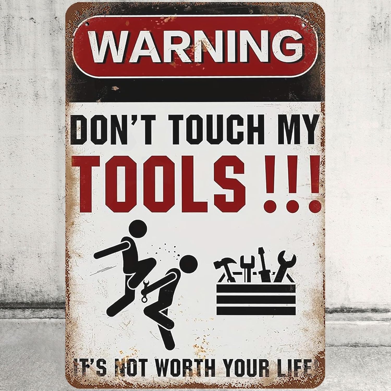 High Definition Metal Tin Sign - Workshop Tools Definition recensione e prezzo