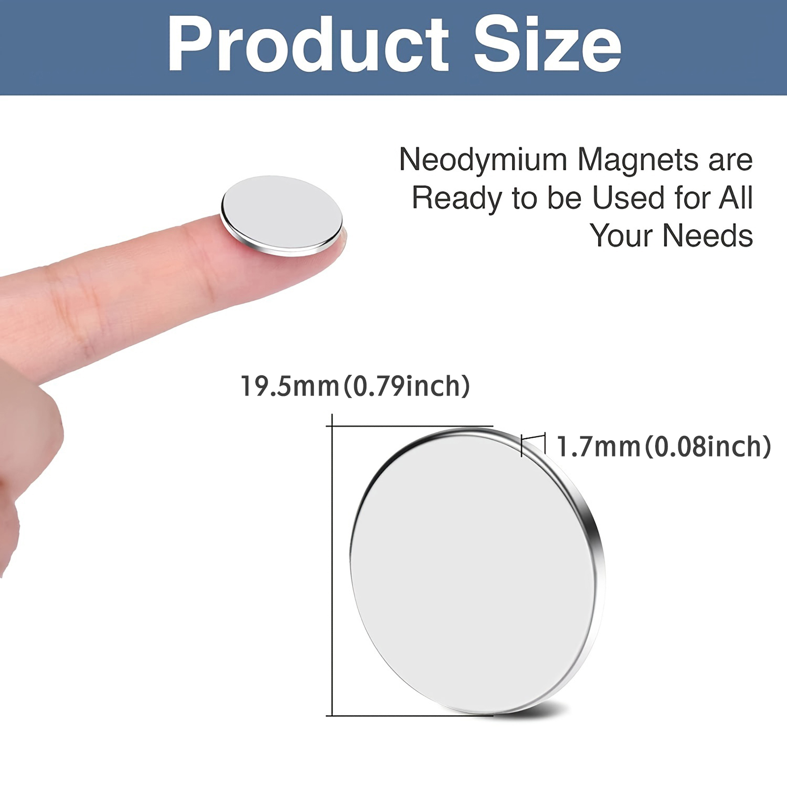 Round Disc Magnets for Refrige - Workshop Tools Photos recensione e prezzo