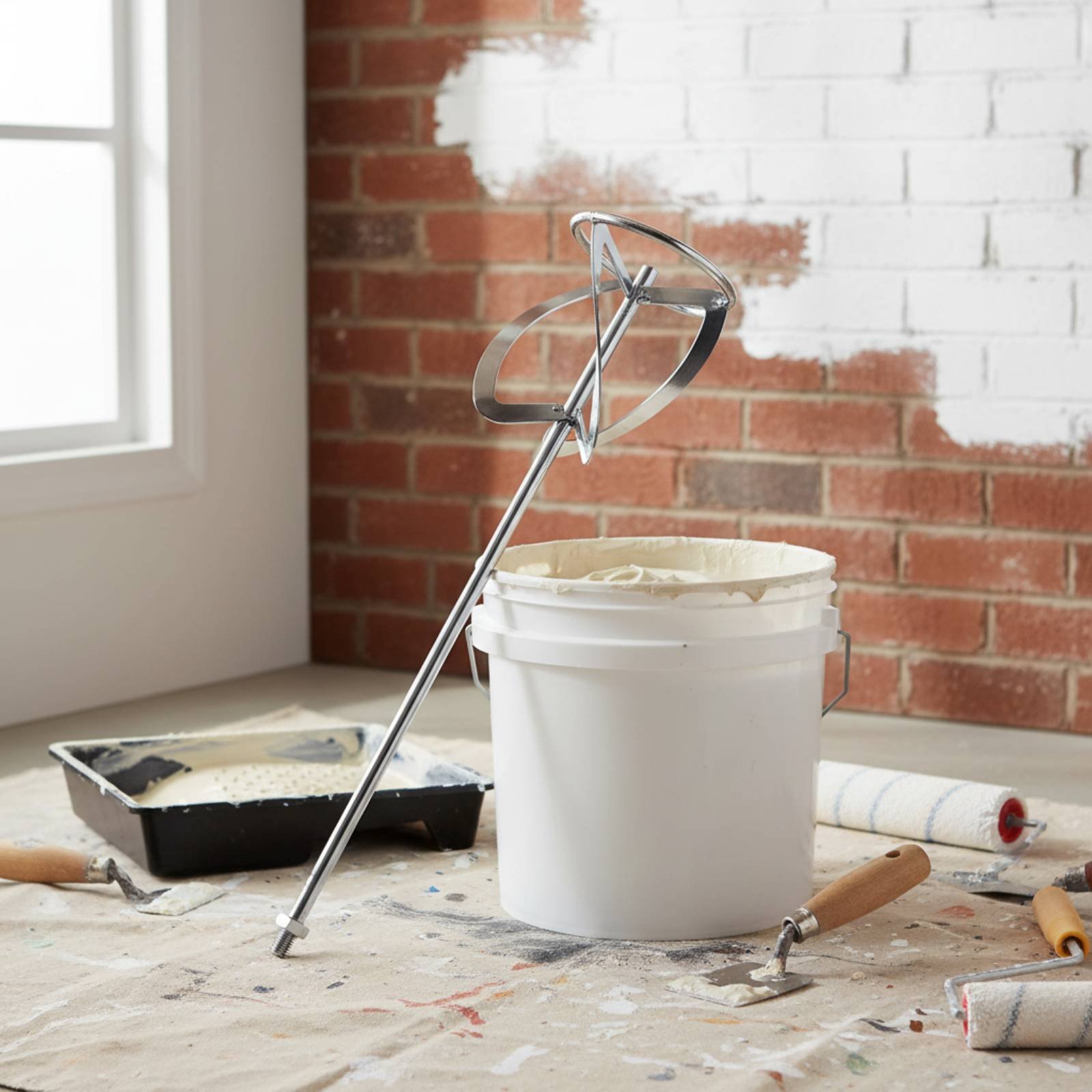 Cement Blender Paddle Efficien - Workshop Use Tools recensione e prezzo