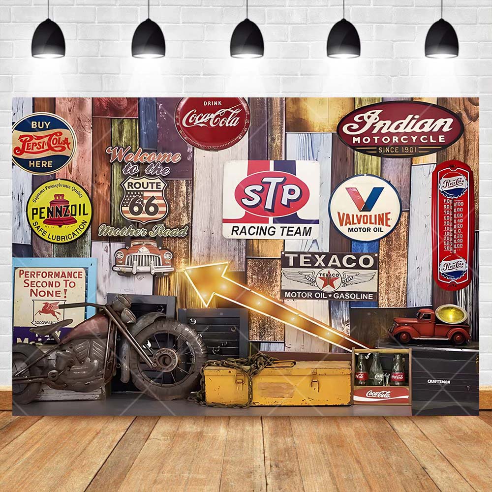 Retro Motorcycle Car Repairs G - Workshop Tools Photos recensione e prezzo