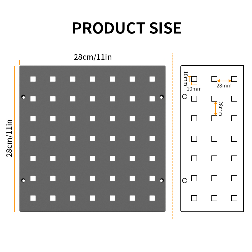 Pegboard 28cm Square | Multi-U - Workshop Use Tools recensione e prezzo