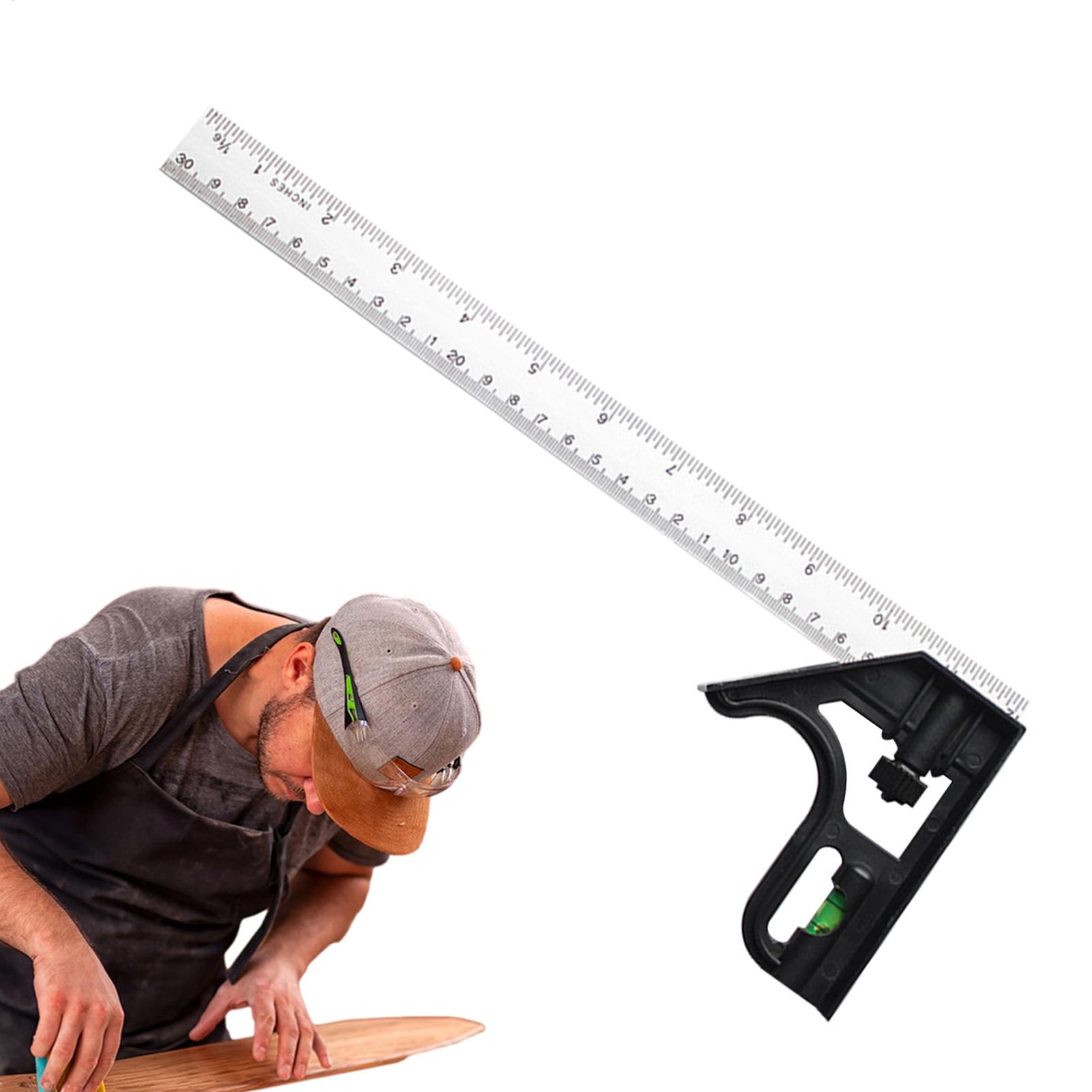 Stainless Steel Angle Combinat - Workshop Tools For Carpentry recensione e prezzo